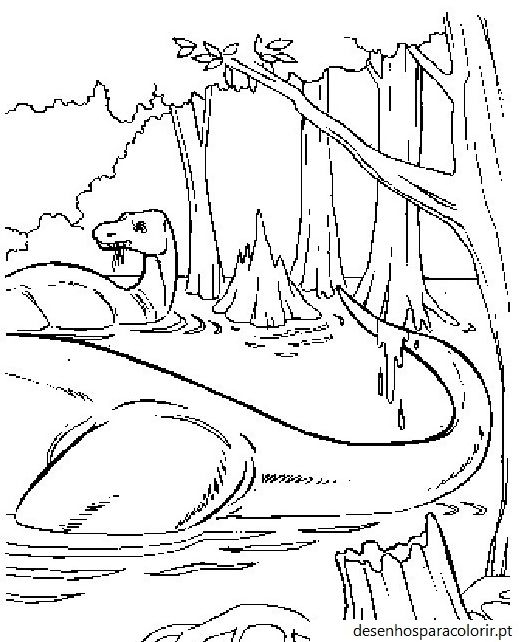 Desenhos de dinossauros 197
